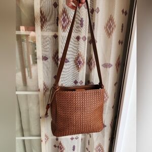 Vintage Fossil Woven Bag
